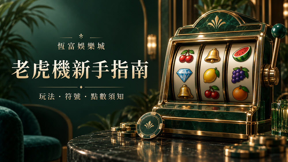 恆富娛樂城 老虎機新手指南